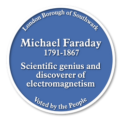 Blue Plaque Full List_Michael Faraday